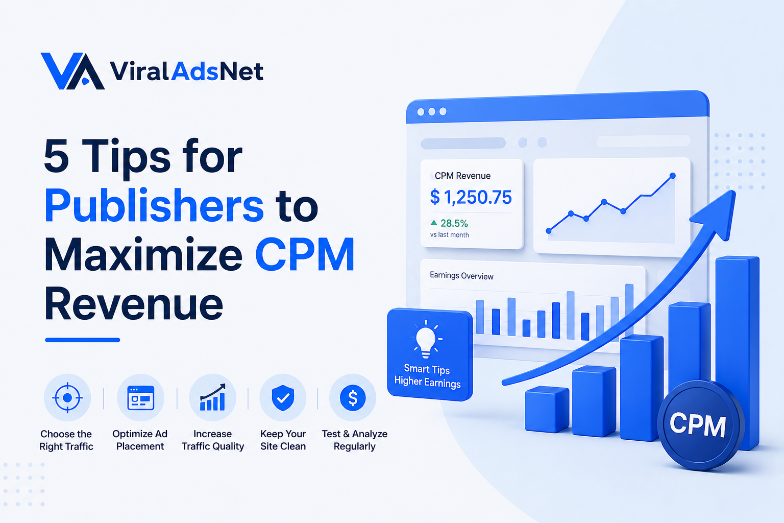 5 Tips for Publishers to Maximize CPM Revenue